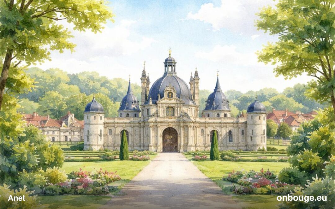 Aquarelle de Anet