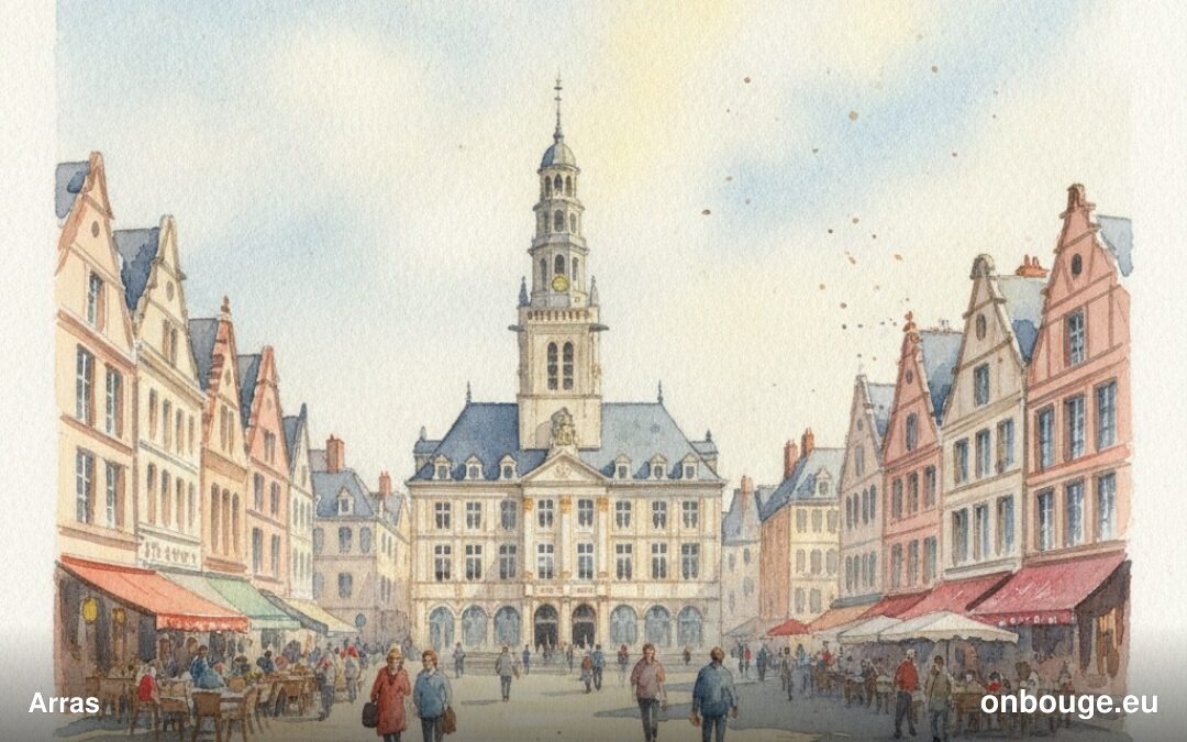 Aquarelle de Arras