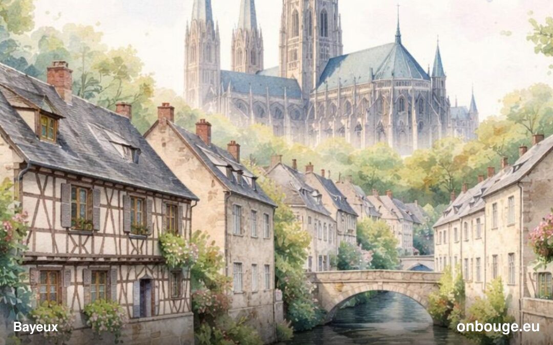 Aquarelle de Bayeux