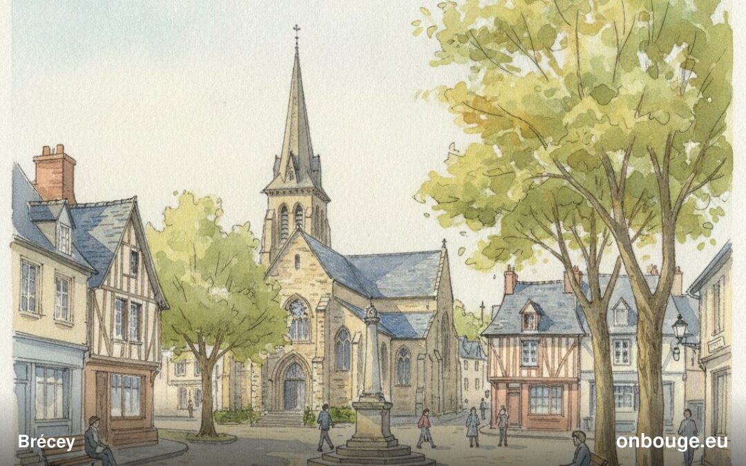 Aquarelle de Brécey