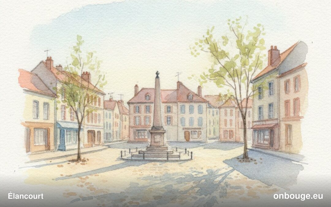 Aquarelle de Élancourt