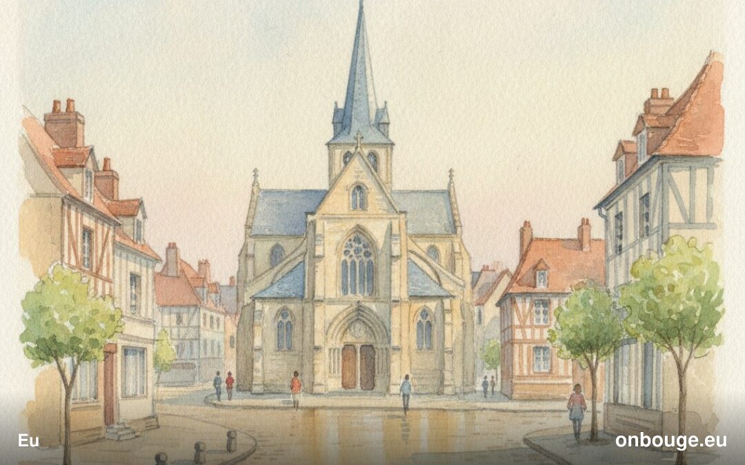 Aquarelle de Eu
