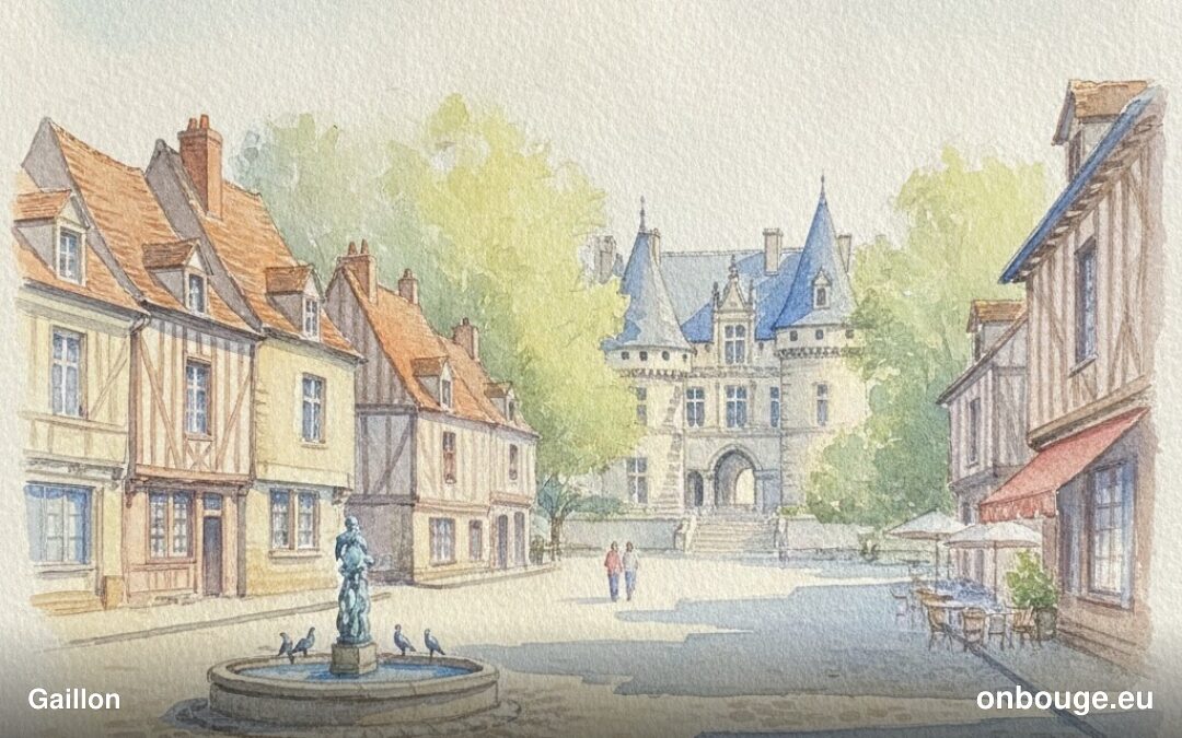 Aquarelle de Gaillon