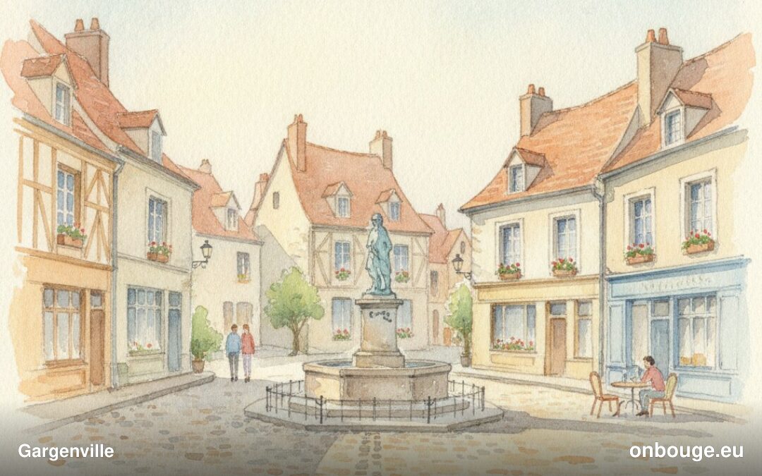 Aquarelle de Gargenville