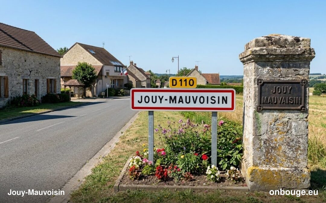 Aquarelle de Jouy-Mauvoisin