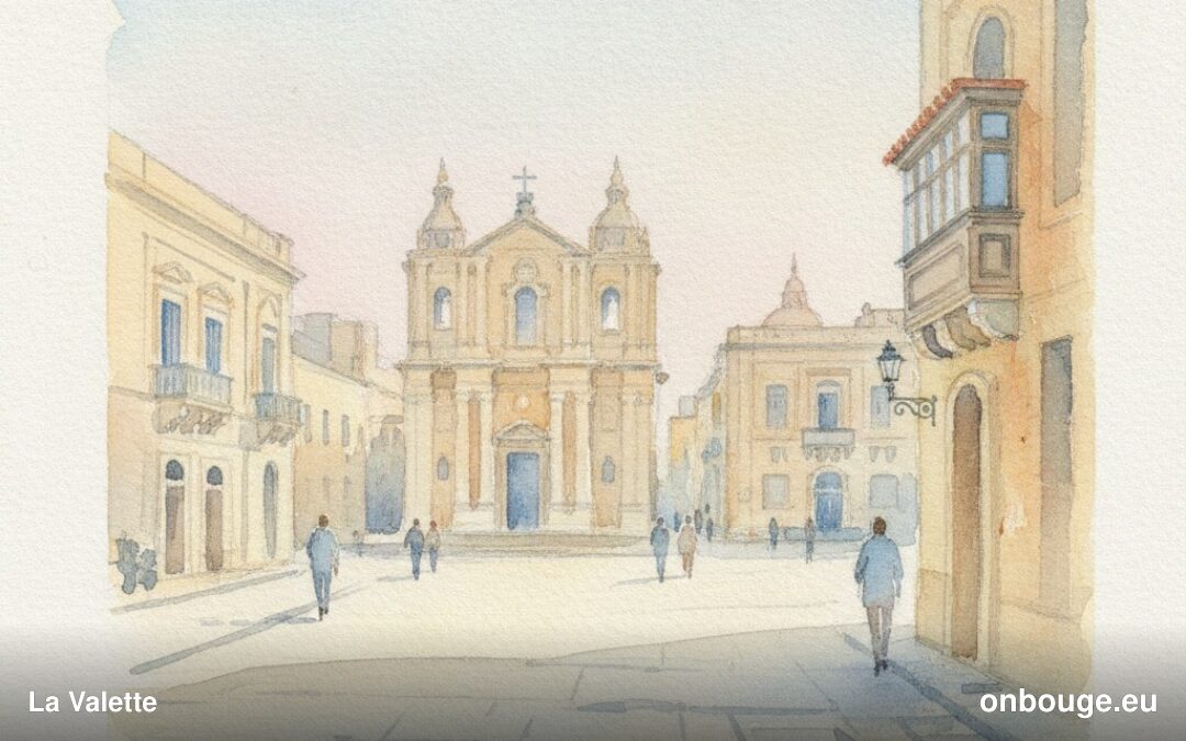 Aquarelle de La Valette