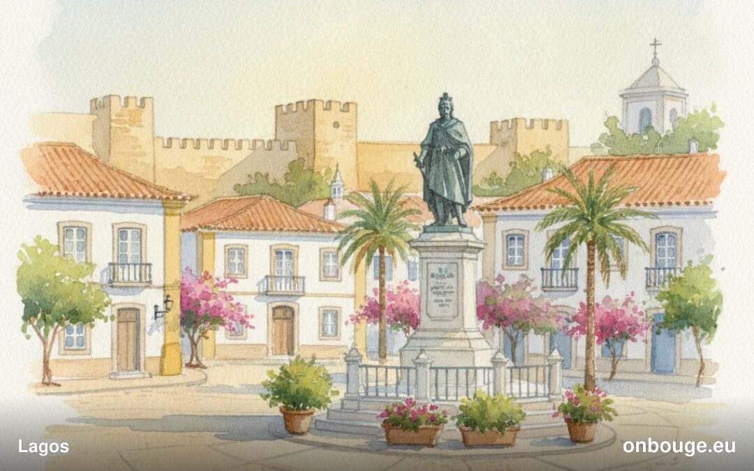 Aquarelle de Lagos