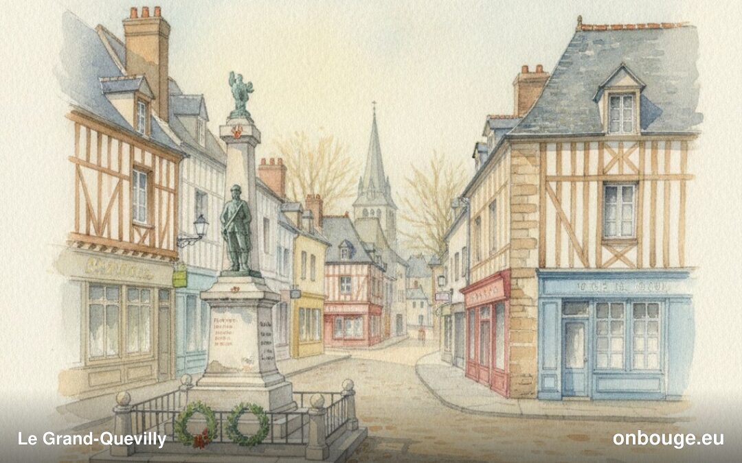 Aquarelle de Le Grand-Quevilly