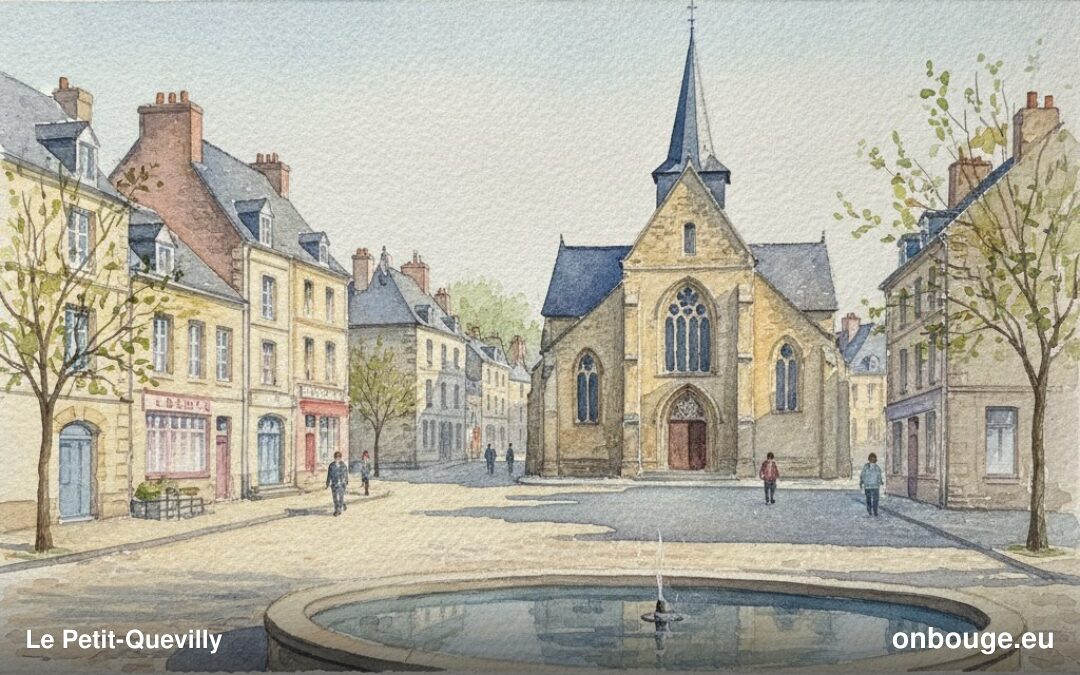 Aquarelle de Le Petit-Quevilly