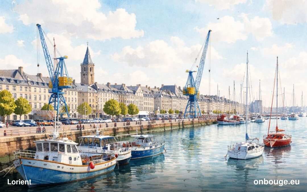 Aquarelle de Lorient