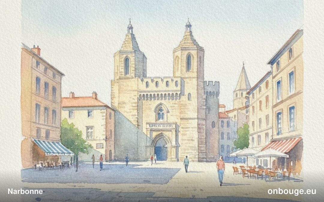 Aquarelle de Narbonne