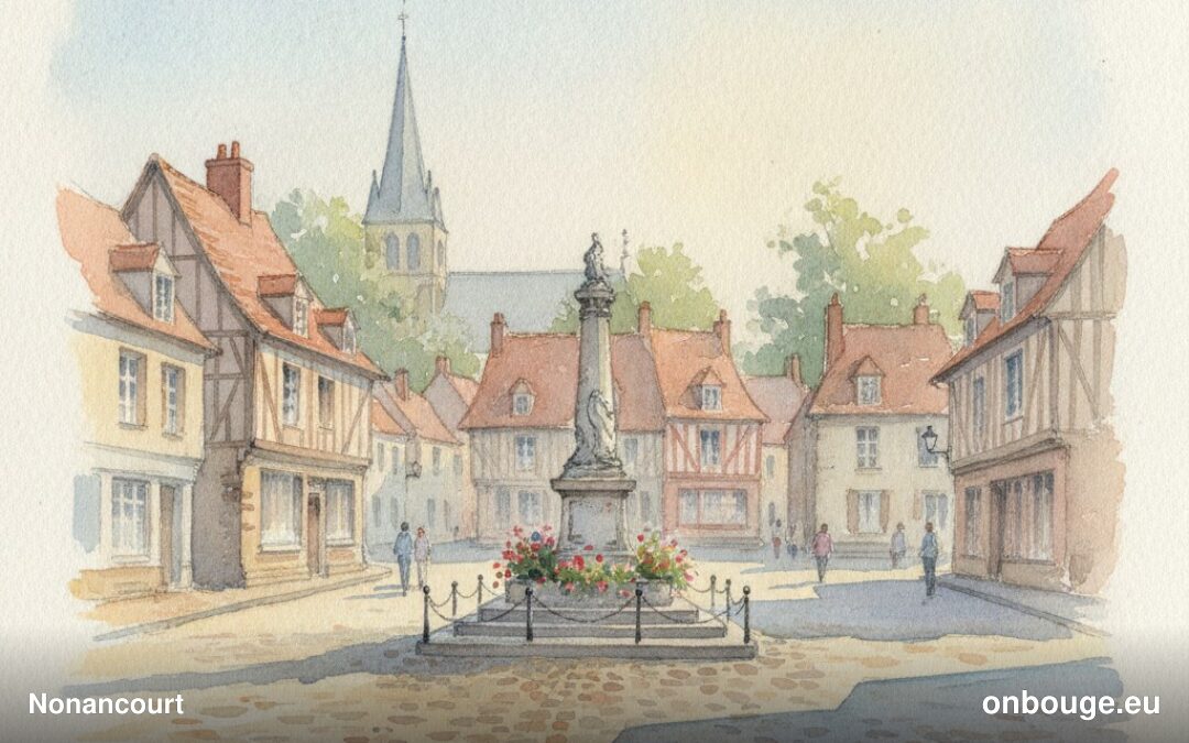 Aquarelle de Nonancourt