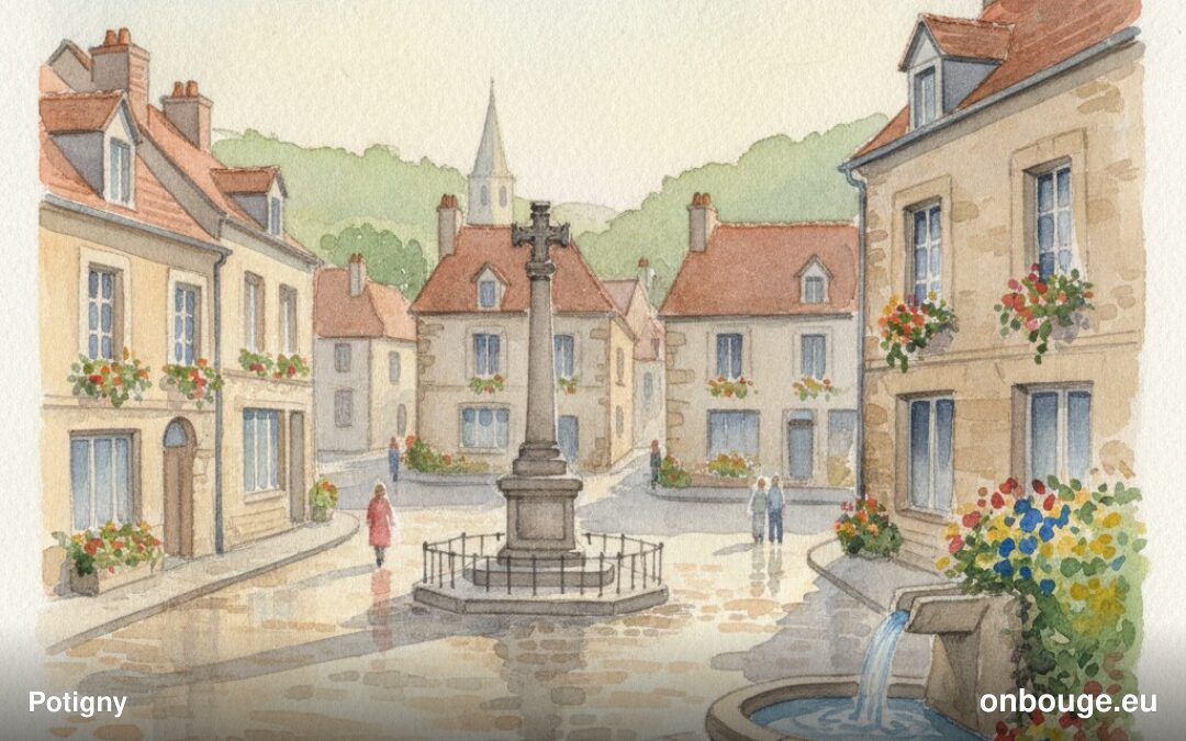 Aquarelle de Potigny