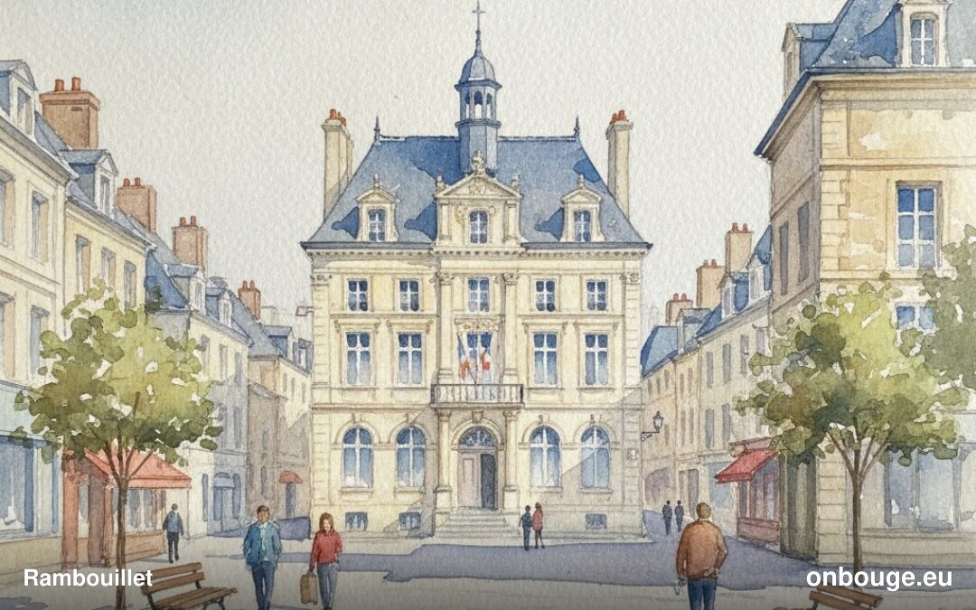Aquarelle de Rambouillet