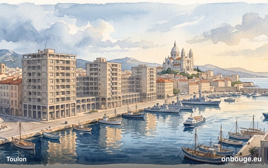 Aquarelle de Toulon