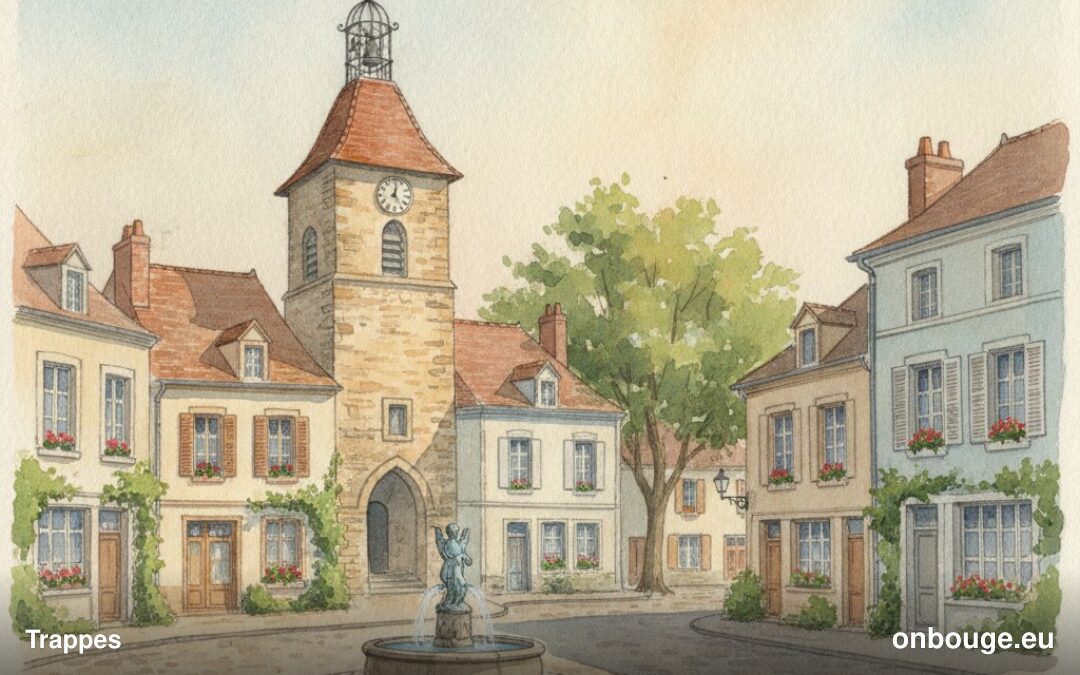 Aquarelle de Trappes