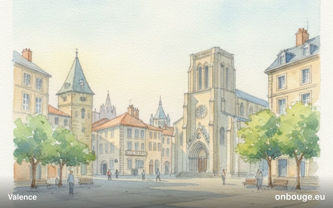Aquarelle de Valence