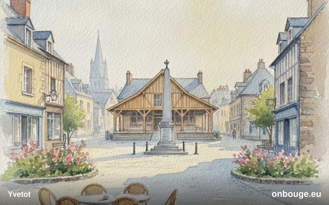 Aquarelle de Yvetot