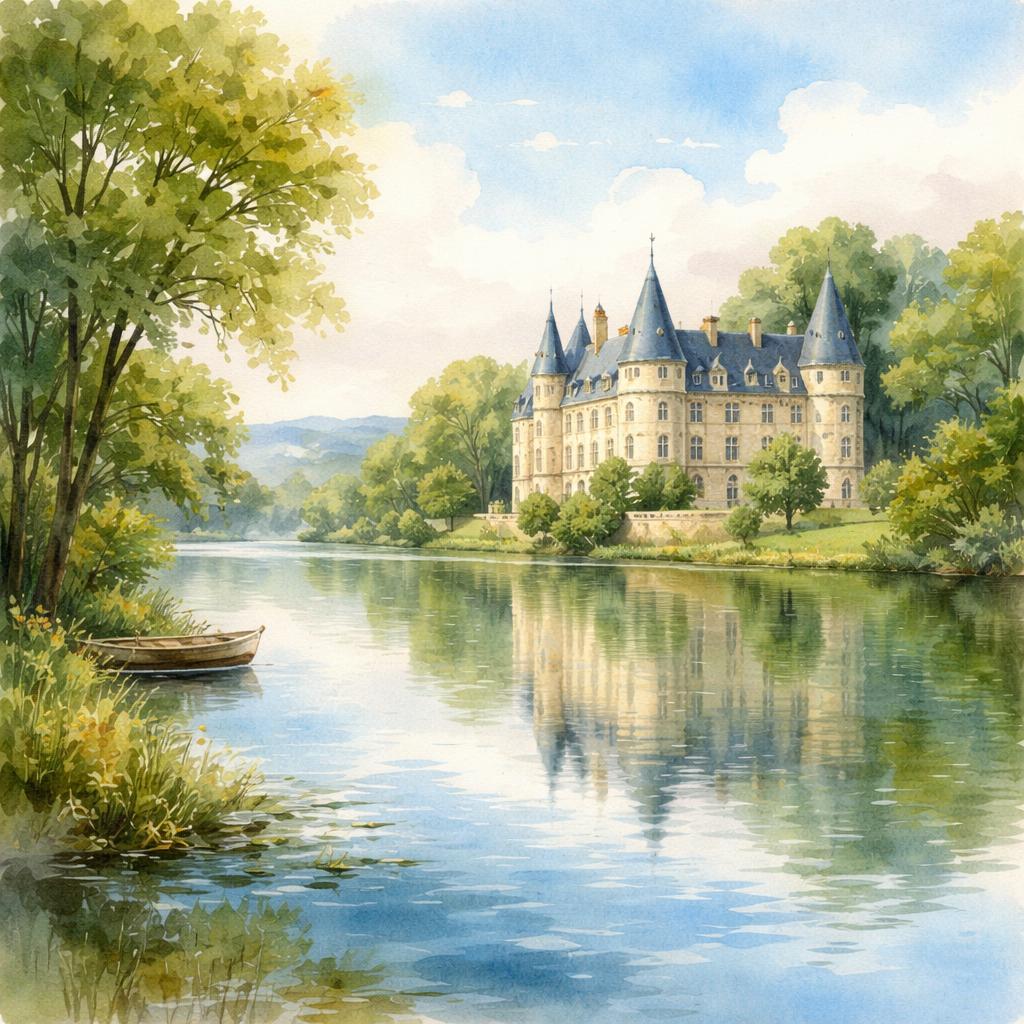 Loir-et-Cher — illustration départementale (aquarelle de la ville à venir)