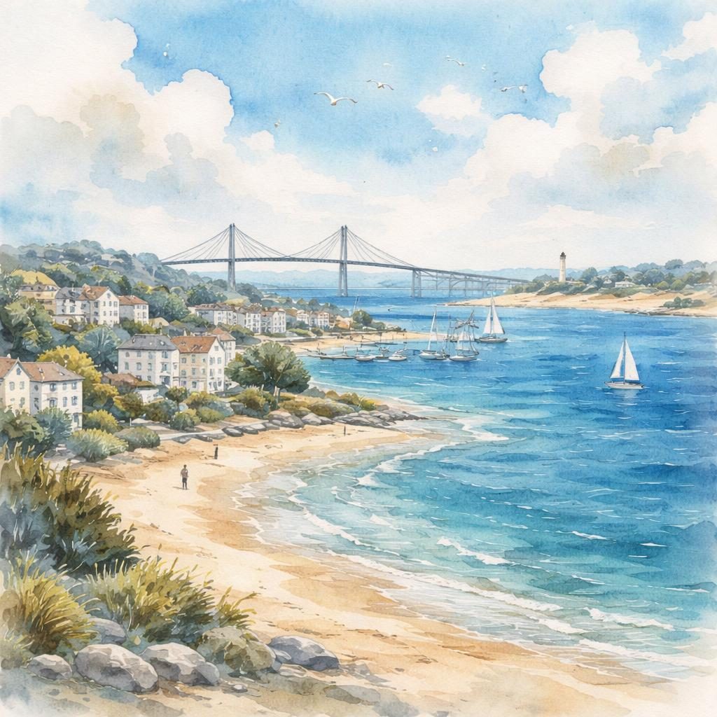 Aquarelle Loire-Atlantique