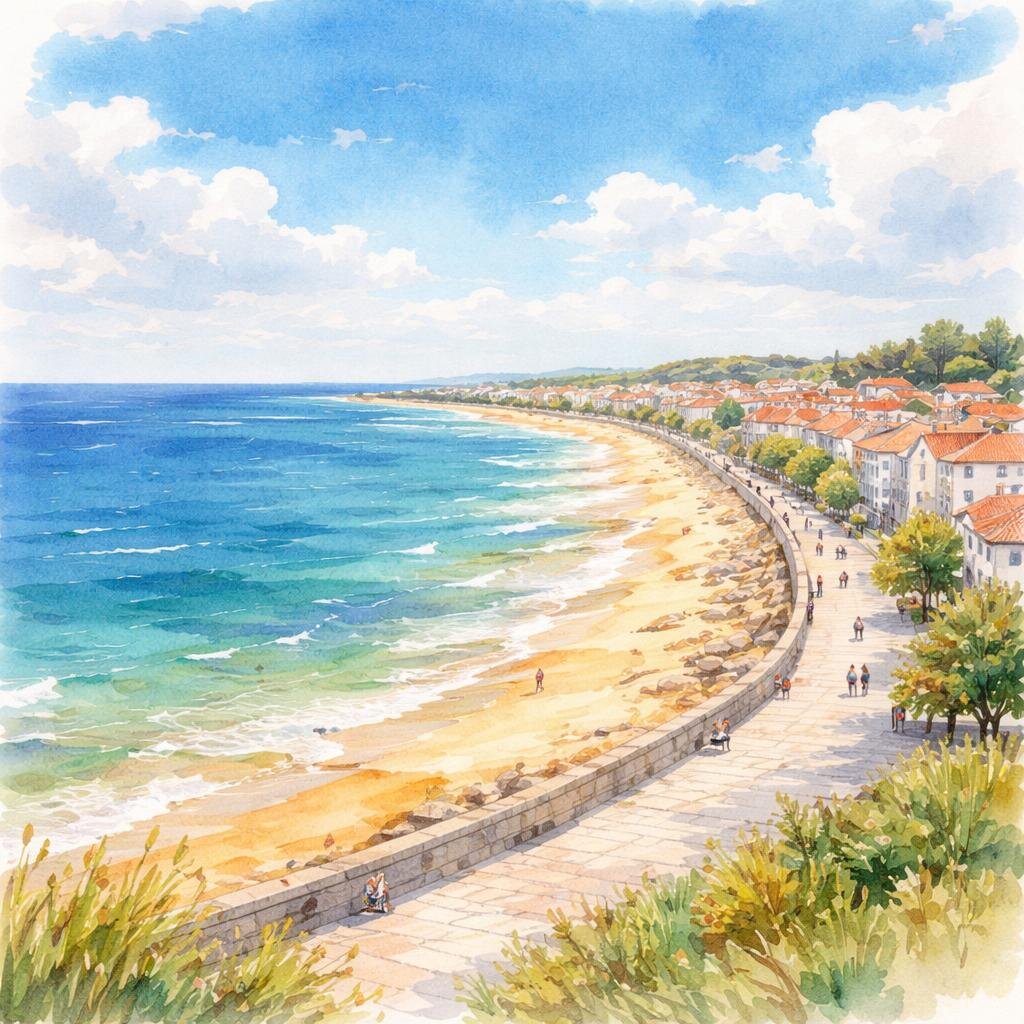 Vendée — illustration départementale (aquarelle de la ville à venir)