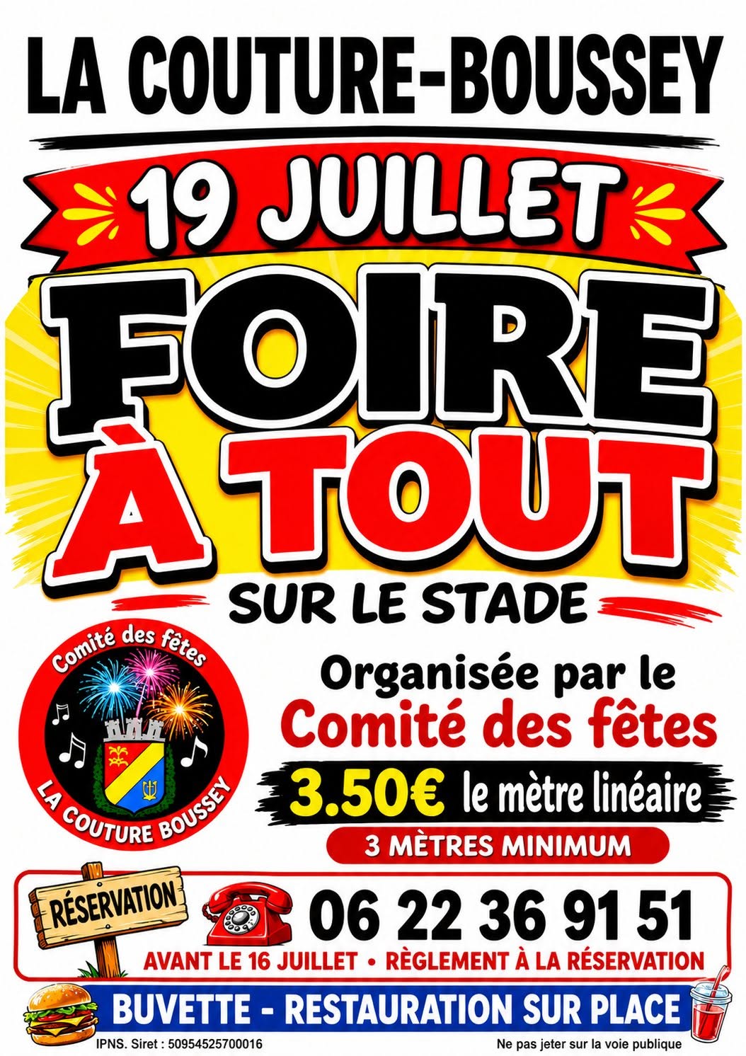 Foire à tout de La Couture-Boussey