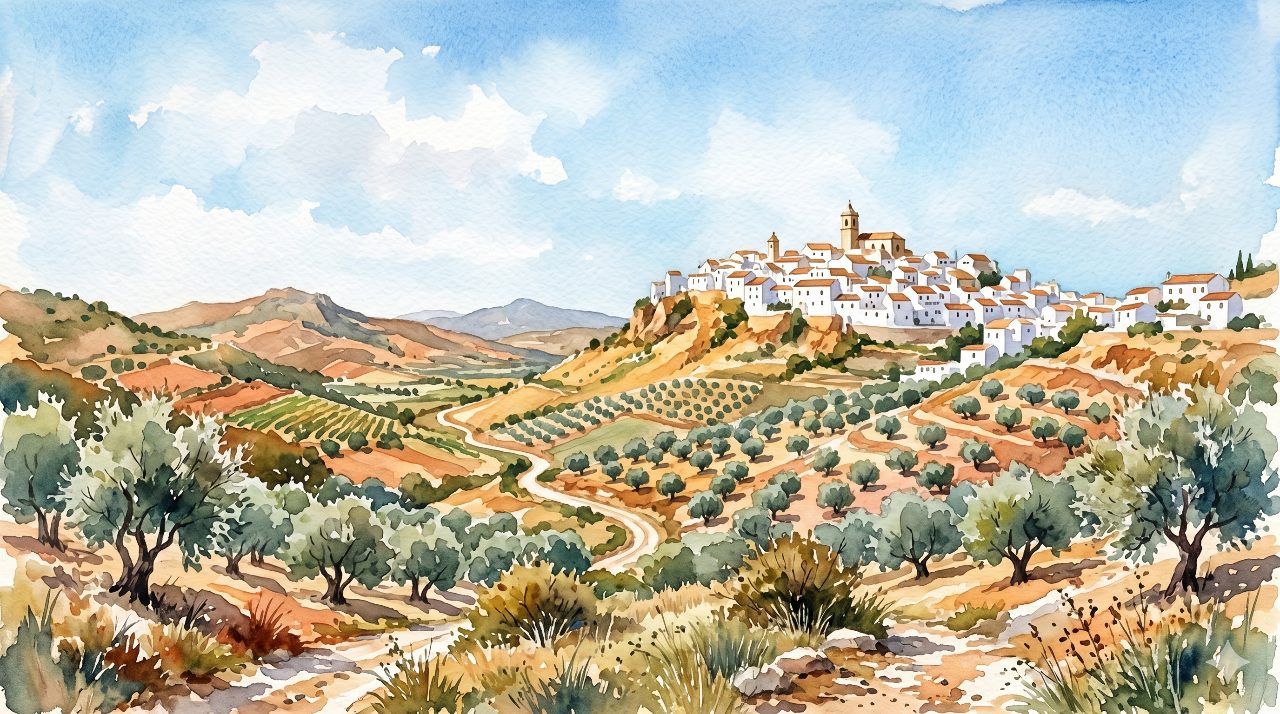 Acuarela de España