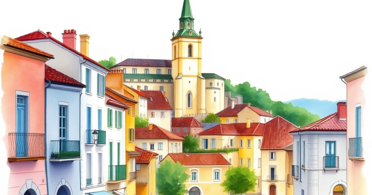 Aquarelle de Benguela