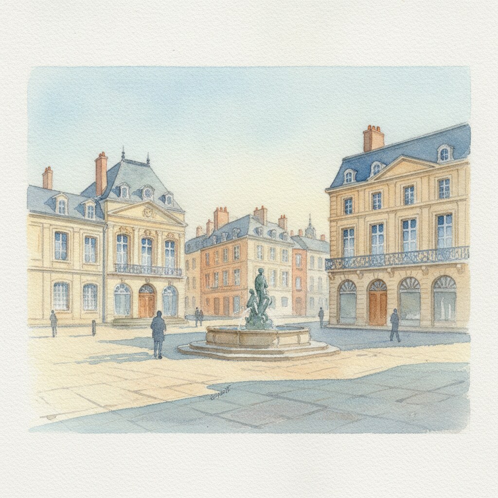 Besançon — aquarelle — France