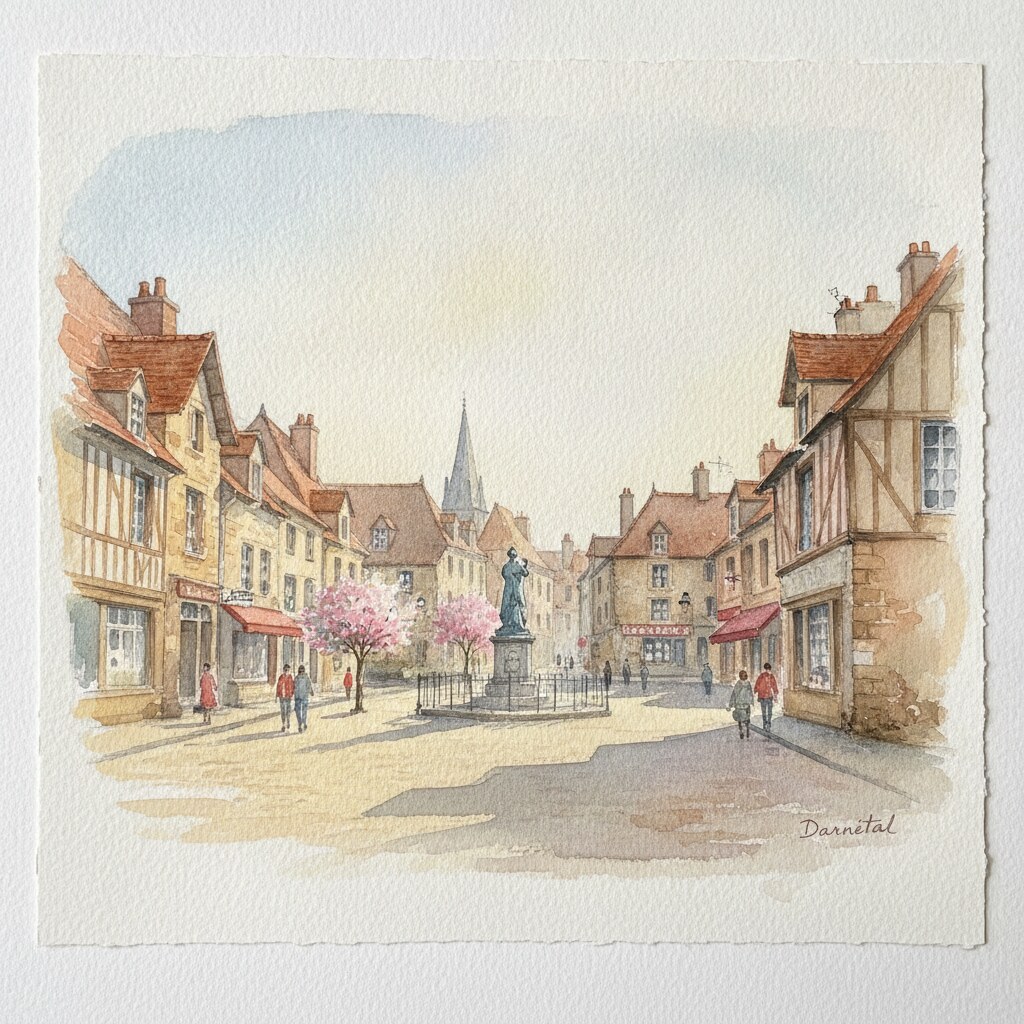 Aquarelle de Darnétal
