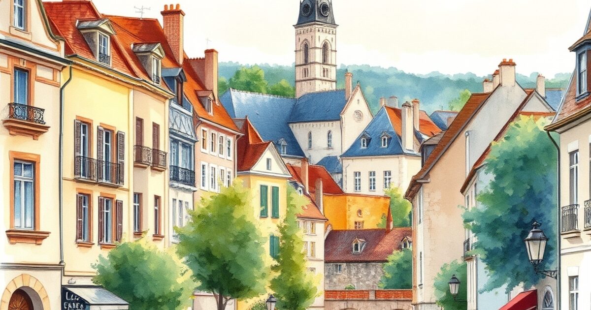 Aquarelle de Le Kremlin-Bicêtre