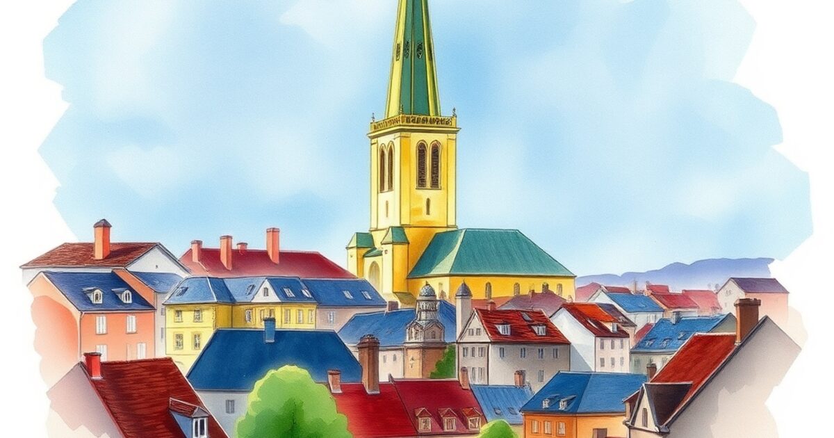 Aquarelle de Nanterre