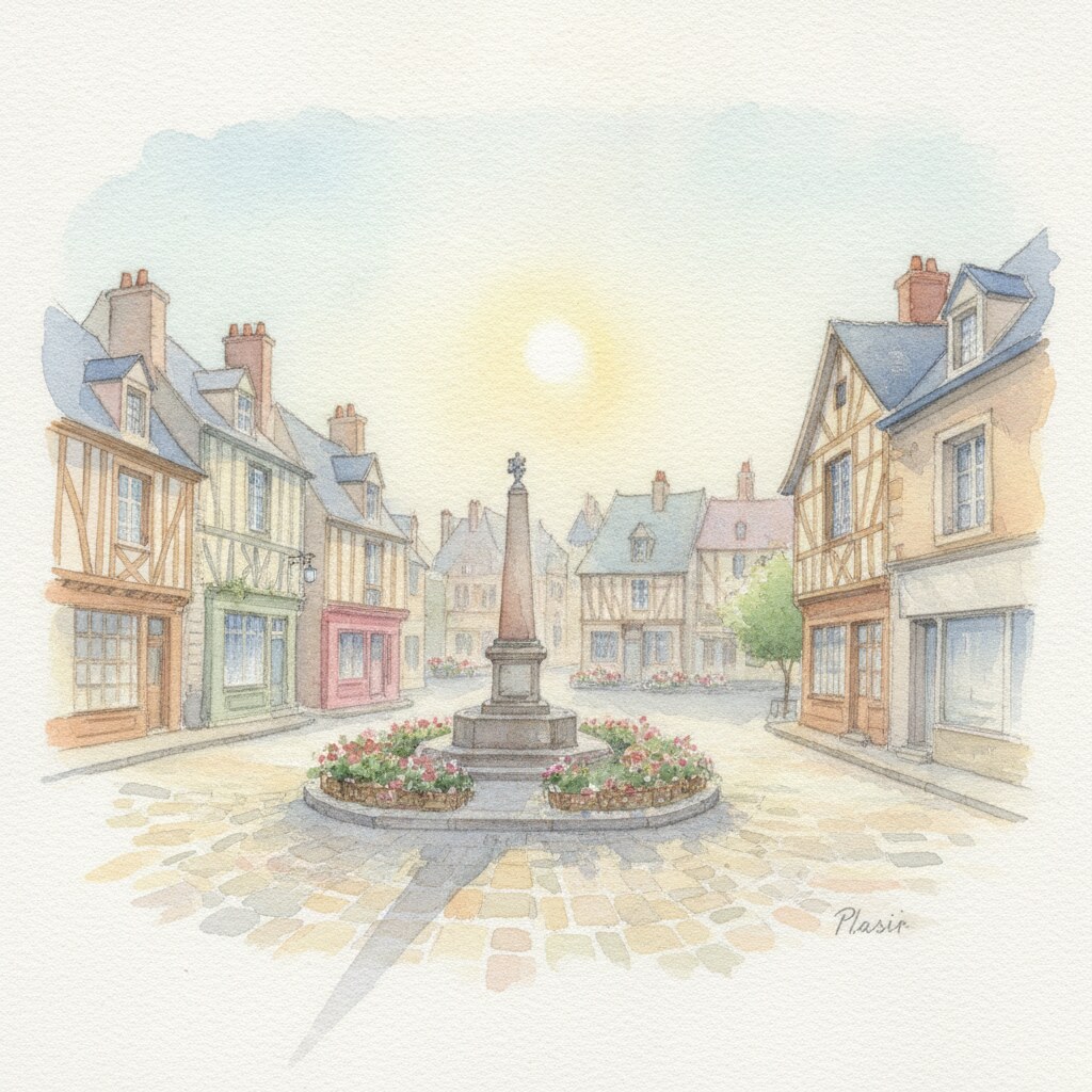 Plaisir — aquarelle — France