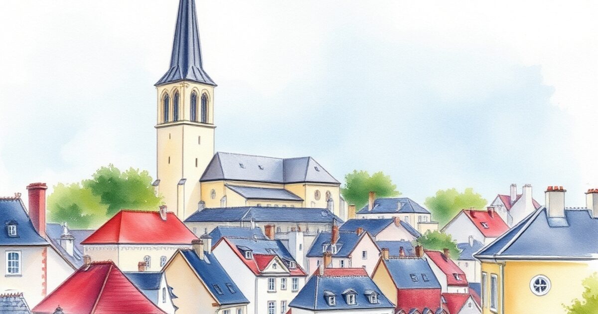 Aquarelle de Suresnes
