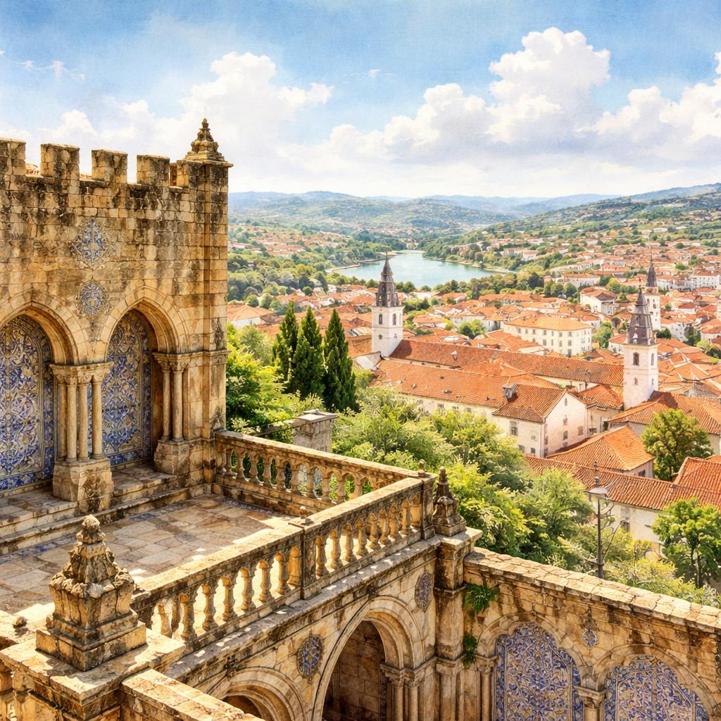 Tomar — aquarelle OnBouge