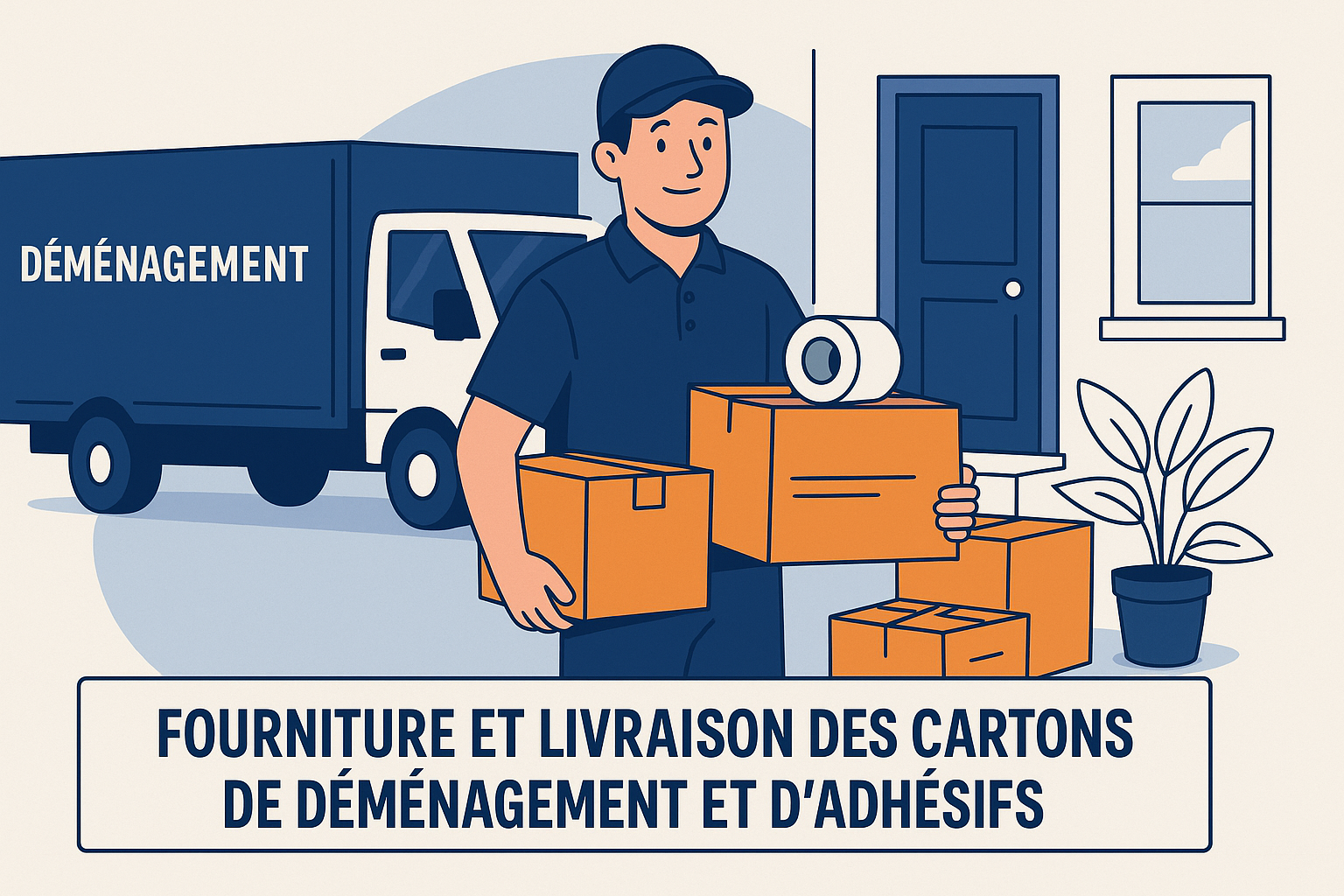 Livraison de Déménagement et Cartons